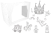 teatro para colorear - Formas y dibujos para colorear – 10doigts.fr
