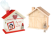 Wooden House Piggy Bank - 2 - Wooden Objects for the Home - 10doigts.com - Wooden Objects for the Home – 10doigts.fr