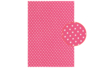 Fuchsia Polka Dot Adhesive Fabric - 1 - Adhesive Fabrics - 10doigts.com - Adhesive Fabrics – 10doigts.fr