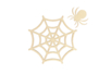 Wooden Spider Web - 1 - Halloween Decoration Stands - 10doigts.com - Halloween Decoration Stands – 10doigts.fr