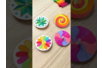Coloring Spinners - 4 Pieces - 2 - Coloring Shapes and Drawings - 10doigts.com - Coloring Shapes and Drawings – 10doigts.fr