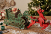 traineau noel peinture - Christmas Wooden Objects – 10doigts.fr