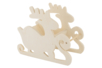 Wooden Reindeer Sled 23 cm - 1 - Christmas Wooden Objects - 10doigts.com - Christmas Wooden Objects – 10doigts.fr