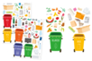 Stickers "Waste Sorting - 84 pcs - 1 - Creative Sticker Kits - 10doigts.com - Creative Sticker Kits – 10doigts.fr