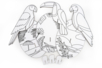 Trofeos aves 3D - Formas y dibujos para colorear – 10doigts.fr