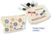 Reusable Adhesive Stencils "Flowers" - 1 - Adhesive Stencils - 10doigts.com - Adhesive Stencils – 10doigts.fr