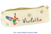 Natural cotton pouch with zip closure: decorative idea - Craft Activities for Sewing and Knitting – 10doigts.fr