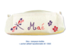 Natural cotton pouch with zip closure: decorative idea - Craft Activities for Sewing and Knitting – 10doigts.fr