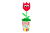 tulipe gobelet gommettes - Fancy Stickers – 10doigts.fr