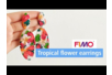 Tropical FIMO Earrings - 2 - Handicrafts for Creating Your Jewelry - 10doigts.com - !! Old tutorials to delete !! – 10doigts.fr