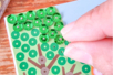 tuto Kit cuadros lentejuelas león - Kits listos para usar – 10doigts.fr