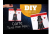 Tutorial en video: tarjeta del día del padre "¡ERES MI PAPÁ!" - Manualidades día del padre – 10doigts.fr