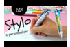 Tutorial en vídeo: Bolígrafo a personalizar - Actividades manuales de dibujo: tutoriales adaptados desde la más tierna edad – 10doigts.fr