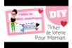 Tutorial en video: boleto de lotería para el Día de la Madre  - Manualidades día de la madre – 10doigts.fr