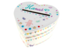 White Heart-Shaped Cardboard Box - 4 - Cardboard Boxes and Baskets - 10doigts.com - Cardboard Boxes and Baskets – 10doigts.fr