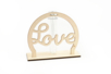 DIY Wooden LOVE Bud Vase - 4 - Office Supplies - 10doigts.com - Office Supplies – 10doigts.fr