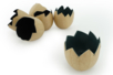 Paper Mâché Egg Shells - 6 pcs - 8 - Easter Decor Supports - 10doigts.com - Easter Decor Supports – 10doigts.fr