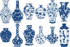 Vintage Cardboard Vases - 12 Shapes - 1 - Cardboard Shapes - 10doigts.com - Cardboard Shapes – 10doigts.fr