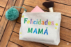 Estuche de maquillaje "Bonne fête maman" - Herramientas para pompones y tricotines: el arte del hilo al alcance de todos. – 10doigts.fr