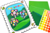 flower canvas - Summer Crafts – 10doigts.fr
