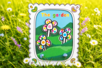 flower canvas stickers - Summer Crafts – 10doigts.fr