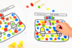 Printed Backpack Model Painting - Craft Activities Painting: Creations for All Ages and All Desires – 10doigts.fr