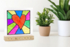 vitrail corazón fiesta de las madres regalo DIY niños - Manualidades día de la madre – 10doigts.fr