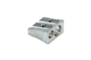 Metal Pencil Sharpener - 2 Uses - Drawing Accessories: Essential Tools for Young Artists - 10doigts.fr