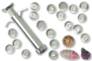 Jeringa extrusora + 19 formas de extrusión - Herramientas de Modelado - 10doigts.fr