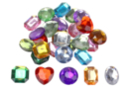 Large Adhesive Rhinestones - 30 Pieces - Rhinestones - 10doigts.fr