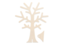 Wooden Jewelry Tree Stand - 18 cm - Jewelry boxes and displays: the perfect case for your creations - 10doigts.fr
