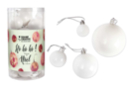 Bolas de Navidad blancas - 39 unidads - Bolas de Navidad DIY - 10doigts.fr