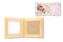 Double Baby Footprint Frame + Photo - Imprints - Molding and Casting - 10doigts.fr