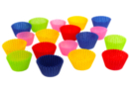 Paper Baking Cups, Assorted Colors - 250 Pieces - Paper Accessories - 10doigts.fr