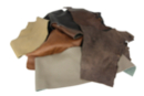 Genuine Leather Scraps, Assorted Colors - 500 g - Patchwork - Creative Haberdashery - 10doigts.fr