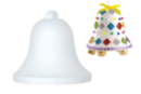 Styrofoam Bell - Styrofoam - Decorative Supports - 10doigts.fr