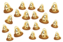 Cascabeles dorados - 30 pcs - Cascabeles y campanitas - 10doigts.fr