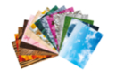 Nature Theme Paper, A4 Size - 30 Sheets - A4 Papers - 10doigts.fr