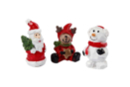 Figuritas de resina Navidad - 3 unidads - Pequeñas decoraciones de Navidad - 10doigts.fr