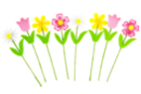 Felt Flowers on Stems - 8 Pieces - Decorative Flowers and Leaves - 10doigts.fr