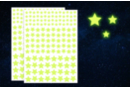Gomets estrellas fosforescentes - 276 pcs - Deco Navidad estrellas - 10doigts.fr