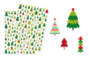 Christmas Tree Stickers - 220 pcs - Christmas Stickers and Labels - 10doigts.fr