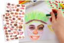 Realistic Face Stickers - 88 pcs - Eye and Face Stickers - 10doigts.fr