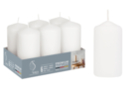 White Candles - 6 Pieces - Candle Waxes - 10doigts.fr