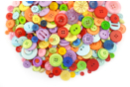 Colored Round Buttons - approximately 1200 pieces - Buttons - 10doigts.fr