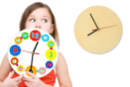 Round Wooden Clock - Craftable Clocks - 10doigts.fr