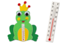 Weather Frog Decorating Kit - 12 Pieces - Kits de naturaleza y fauna: construye tu mini selva en casa. - 10doigts.fr