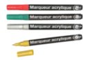 Christmas Paint Markers, Fine Tip - 4 Pieces - Paint Markers - 10doigts.fr