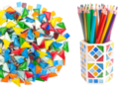 Glass Mosaics - 500 Pieces - Glass Mosaics - 10doigts.fr