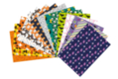 Papel tema Halloween, formato A4 - 30 hojas - Papel de temporada - 10doigts.fr